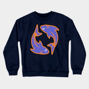 twin fish Crewneck Sweatshirt